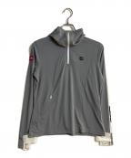 CPG GOLFシーピージー ゴルフ）の古着「タイトシルエットフーディーシャツ」｜グレー