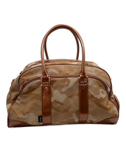 MARK&LONA（マークアンドロナ）MARK&LONA (マークアンドロナ) Gauge Camo Boston Bag/ゲージ カモ ボストン バッグ ベージュの古着・服飾アイテム