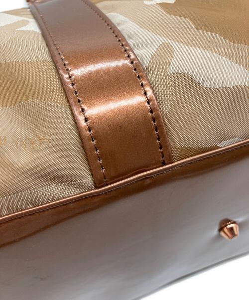 MARK&LONA（マークアンドロナ）MARK&LONA (マークアンドロナ) Gauge Camo Boston Bag/ゲージ カモ ボストン バッグ ベージュの古着・服飾アイテム
