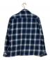 HIDE AND SEEK (ハイドアンドシーク) Ombre Check L/S Shirt/オンブレチェックシャツ ブルー サイズ:XL：25000円
