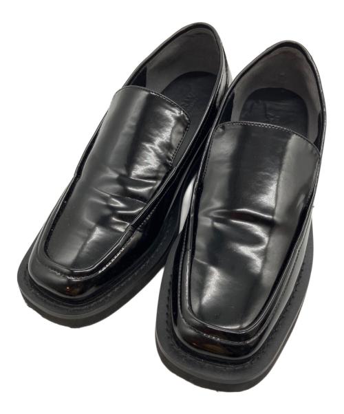 MARW UNITED ARROWS（マルゥ ユナイテッドアローズ）MARW UNITED ARROWS (マルゥ ユナイテッドアローズ) エナメルローファー ブラック サイズ:25の古着・服飾アイテム