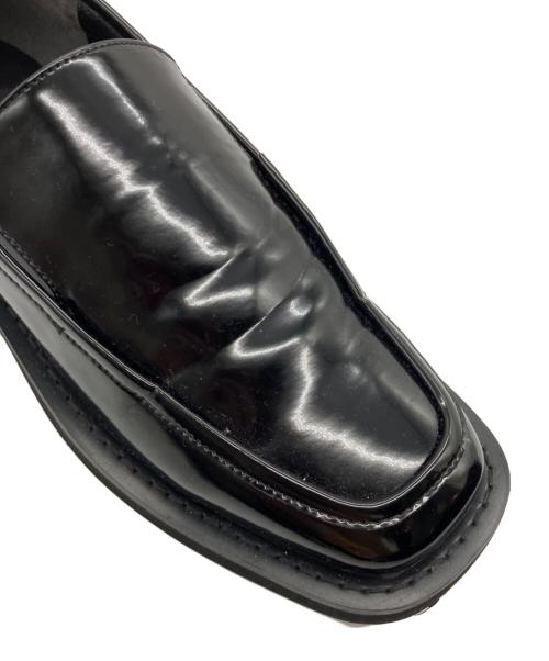 MARW UNITED ARROWS（マルゥ ユナイテッドアローズ）MARW UNITED ARROWS (マルゥ ユナイテッドアローズ) エナメルローファー ブラック サイズ:25の古着・服飾アイテム