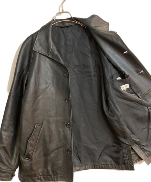 Paul Smith London（ポールスミスロンドン）Paul Smith London (ポールスミスロンドン) ラムレザージャケット ブラック サイズ:Mの古着・服飾アイテム