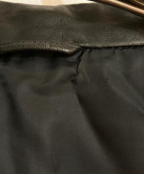 Paul Smith London（ポールスミスロンドン）Paul Smith London (ポールスミスロンドン) ラムレザージャケット ブラック サイズ:Mの古着・服飾アイテム