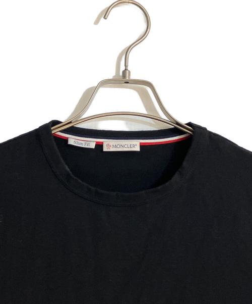 MONCLER（モンクレール）MONCLER (モンクレール) MAGLIA T-SHIRT/マリアティーシャツ ブラック サイズ:Mの古着・服飾アイテム