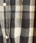 中古・古着 WYTHE (ワイス) Washed Flannel Pearlsnap Shirt（ウォッシュド フランネル パールスナップ シャツ） ベージュ×ブラック サイズ:M：11000円