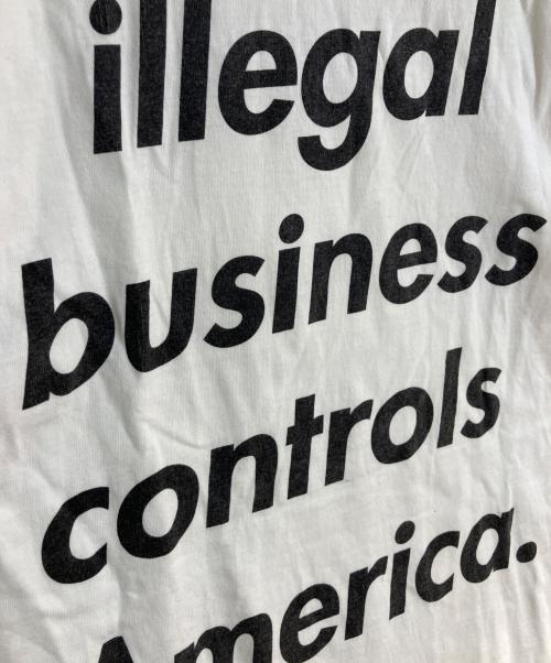 SUPREME（シュプリーム）SUPREME (シュプリーム) 05SS illegal business controls America Tee ホワイト サイズ:Mの古着・服飾アイテム