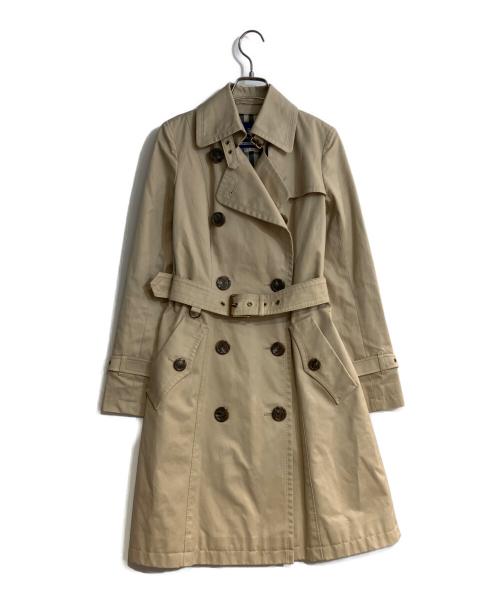 BURBERRY BLUE LABEL（バーバリー ブルー レーベル）BURBERRY BLUE LABEL (バーバリー ブルー レーベル) トレンチコート ベージュ サイズ:38の古着・服飾アイテム
