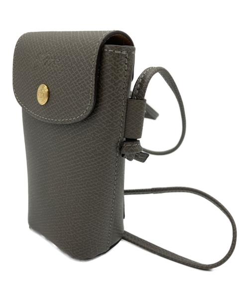 LONGCHAMP（ロンシャン）LONGCHAMP (ロンシャン) エピュレスマートフォンケース ブラウンの古着・服飾アイテム