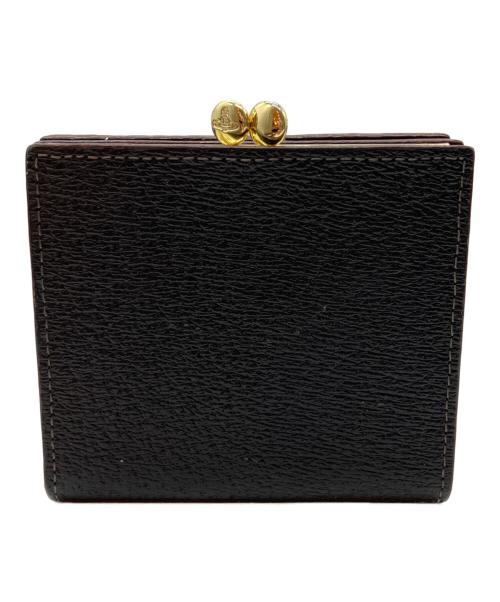 Vivienne Westwood（ヴィヴィアンウエストウッド）Vivienne Westwood (ヴィヴィアンウエストウッド) 2つ折りガマ口財布 ブラックの古着・服飾アイテム