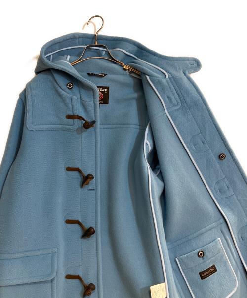 INVERTERE（インバーティア）INVERTERE (インバーティア) 25AW NEWTON ABBOT DUFFLE COAT REGULAR FIT ブルー サイズ:40の古着・服飾アイテム