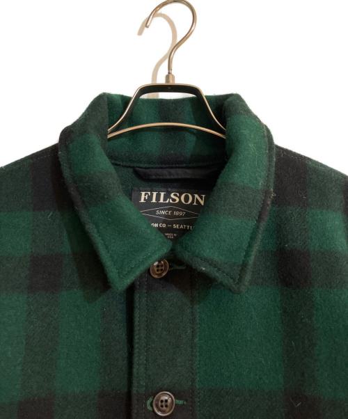 FILSON GARMENT（フィルソン ガーメント）FILSON GARMENT (フィルソン ガーメント) マッキーノクルーザージャケット グリーン サイズ:Mの古着・服飾アイテム