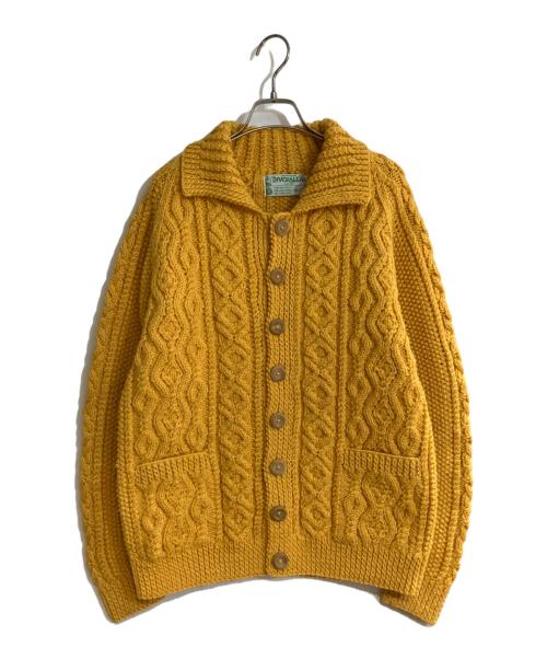 INVERALLAN（インバーアラン）INVERALLAN (インバーアラン) 3Aランパーニットカーディガン イエロー サイズ:不明の古着・服飾アイテム