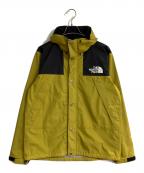 THE NORTH FACEザ ノース フェイス）の古着「ゴアテックス マウンテン レインテックスジャケット」｜イエロー