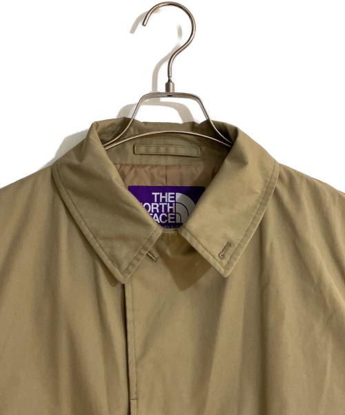 THE NORTHFACE PURPLELABEL（ザ・ノースフェイス パープルレーベル）THE NORTHFACE PURPLELABEL (ザ・ノースフェイス パープルレーベル) 60/40クロスステンカラーコート ベージュ サイズ:Mの古着・服飾アイテム