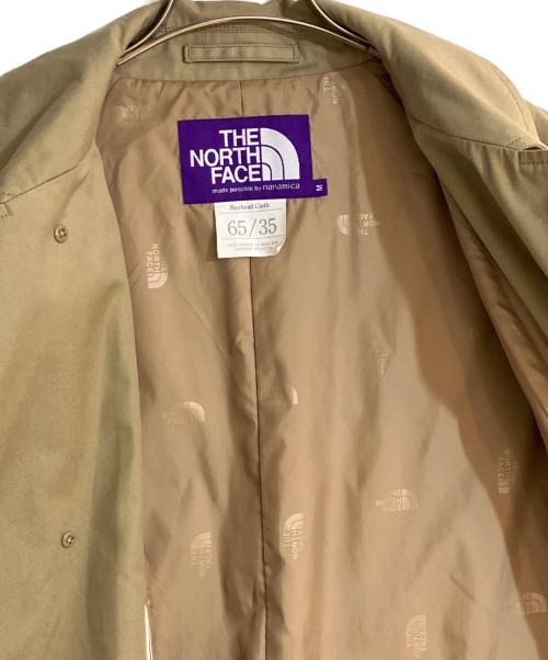 THE NORTHFACE PURPLELABEL（ザ・ノースフェイス パープルレーベル）THE NORTHFACE PURPLELABEL (ザ・ノースフェイス パープルレーベル) 60/40クロスステンカラーコート ベージュ サイズ:Mの古着・服飾アイテム