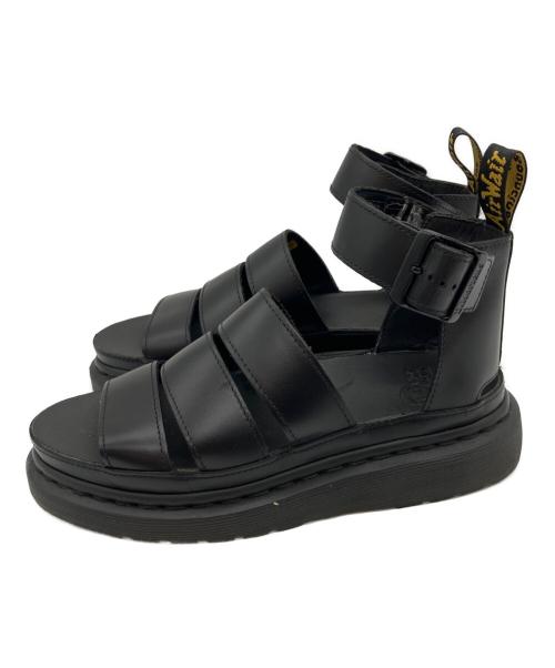Dr.Martens（ドクターマーチン）Dr.Martens (ドクターマーチン) BLAIRE CHUNKY 3 STRAP SANDAL ブラック サイズ:EU 38の古着・服飾アイテム