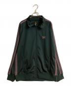 Needlesニードルズ）の古着「Track Jacket - Poly Smooth/トラックジャケット-ポリスムース」｜グリーン