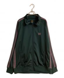 Needles（ニードルズ）の古着「Track Jacket - Poly Smooth/トラックジャケット-ポリスムース」｜グリーン