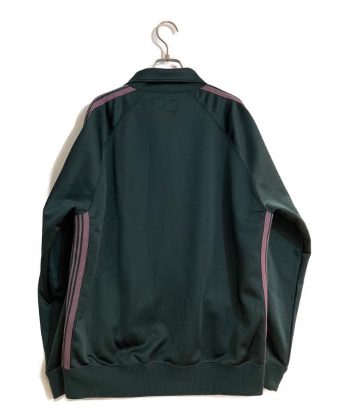 Needles（ニードルズ）Needles (ニードルズ) Track Jacket - Poly Smooth/トラックジャケット-ポリスムース グリーン サイズ:XLの古着・服飾アイテム