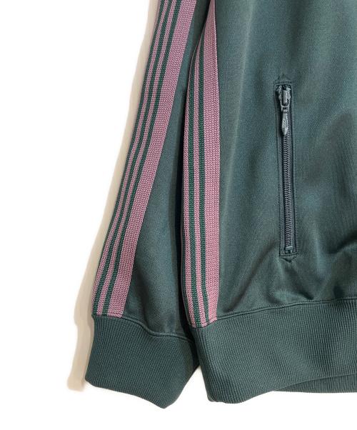 Needles（ニードルズ）Needles (ニードルズ) Track Jacket - Poly Smooth/トラックジャケット-ポリスムース グリーン サイズ:XLの古着・服飾アイテム