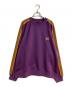 Needles（ニードルズ）の古着「Track Crew Neck Shirt ― Poly Smooth/トラッククルーネックシャツ-ポリスムース」｜パープル
