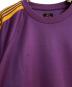 中古・古着 Needles (ニードルズ) Track Crew Neck Shirt ― Poly Smooth/トラッククルーネックシャツ-ポリスムース パープル サイズ:XL：12000円