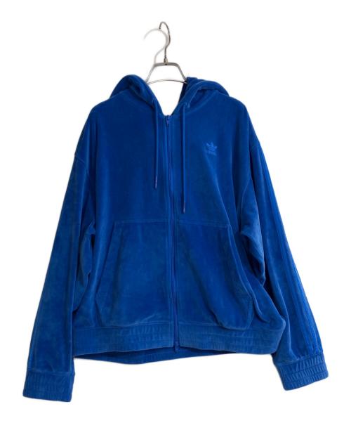 adidas Originals（アディダスオリジナル）adidas Originals (アディダスオリジナル) JEREMY SCOTT (ジェレミー スコット) FZ Hoodie Jeremy Scott/エフゼット フーディー ジェレミー・スコット ブルー サイズ:不明の古着・服飾アイテム
