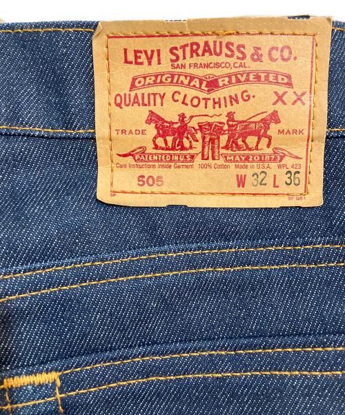 LEVI'S（リーバイス）LEVI'S (リーバイス) 505デニムパンツ インディゴ サイズ:W32×L36の古着・服飾アイテム