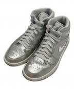 NIKEナイキ）の古着「Air Jordan 1 High Golf "Gift Giving"/エアジョーダンワンハイゴルフギフトギビング」｜シルバー