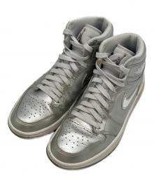 NIKE（ナイキ）の古着「Air Jordan 1 High Golf "Gift Giving"/エアジョーダンワンハイゴルフギフトギビング」｜シルバー