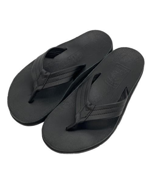 ISLAND SLIPPER（アイランドスリッパ）ISLAND SLIPPER (アイランドスリッパ) BEAMS別注ボリュームサンダル ブラック サイズ:7の古着・服飾アイテム