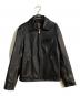 Schott（ショット）の古着「103US TRUCKER LEATHER JKT」｜ブラック