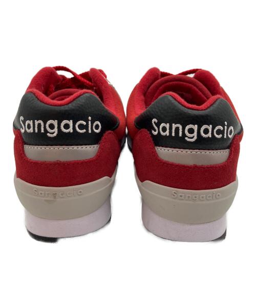 Sangacio（サンガッチョ）SANGACIO (サンガッチョ) ローカットスニーカー レッド サイズ:23.5の古着・服飾アイテム