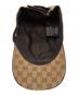 中古・古着 GUCCI (グッチ) オリジナルGGキャンバスベースボールキャップ ベージュ：18000円