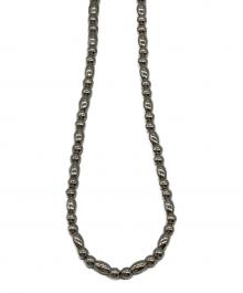 PORT BY ARK（ポートバイアーク）の古着「Beads necklace」｜シルバー