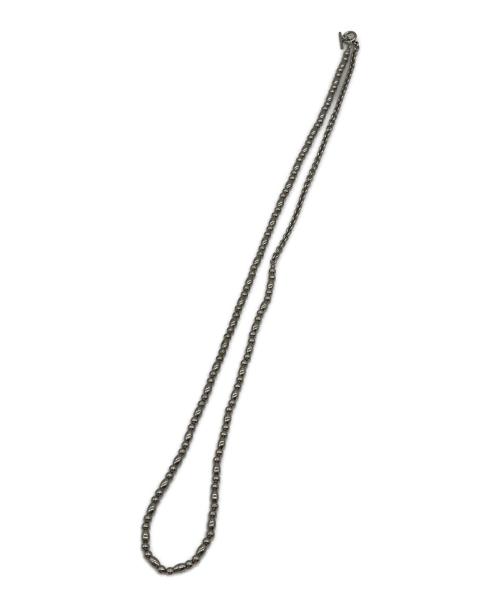 PORT BY ARK（ポートバイアーク）PORT BY ARK (ポートバイアーク) Beads necklace シルバーの古着・服飾アイテム