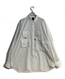 DAIWA PIER39（ダイワ ピア39）の古着「TECH ANGLERS SHIRTS L/S」｜ホワイト