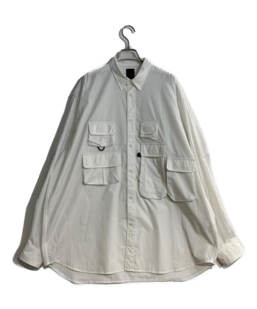 DAIWA PIER39（ダイワ ピア39）DAIWA PIER39 (ダイワ ピア39) TECH ANGLERS SHIRTS L/S ホワイト サイズ:Ｌの古着・服飾アイテム