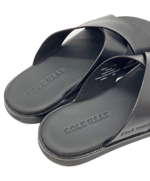 COLE HAAN（コールハーン）COLE HAAN (コールハーン) ナンタケット クロスストラップ サンダル ブラック サイズ:7の古着・服飾アイテム