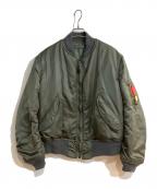 USAFユーエスエアフォース）の古着「MA-1ジャケット」｜カーキ