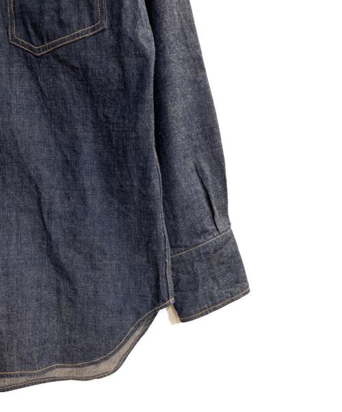 WAREHOUSE（ウエアハウス）WAREHOUSE (ウエアハウス) Lot 3001 WESTERN SHIRTS/ロット サンゼンイチ ウエスタンシャツ インディゴ サイズ:14の古着・服飾アイテム