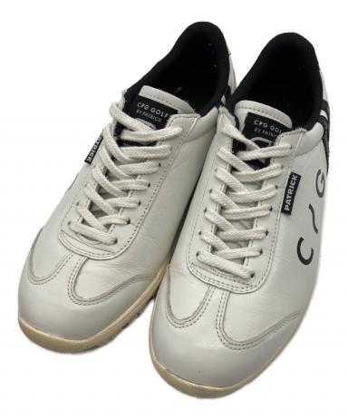 PATRICK CPG GOLF ゴルフシューズ ホワイト 中古・古着通販】CPG GOLF (シーピージー ゴルフ) PATRICK (パトリック