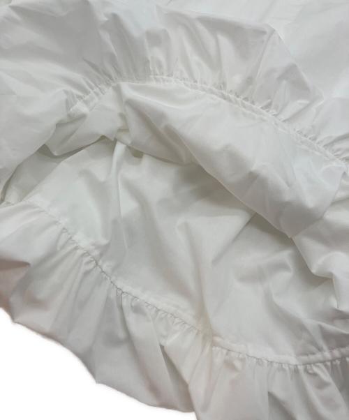 ESTNATION（エストネーション）ESTNATION (エストネーション) バルーンスカート ホワイト サイズ:36 未使用品の古着・服飾アイテム