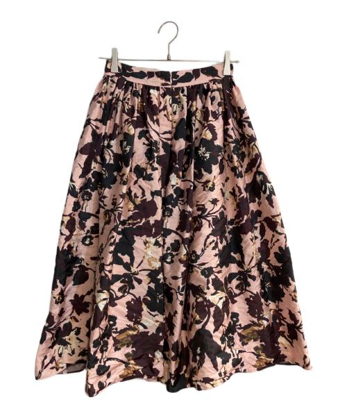 ERDEM（アーデム）ERDEM (アーデム) フラワープリントスカート ピンク サイズ:6 未使用品の古着・服飾アイテム