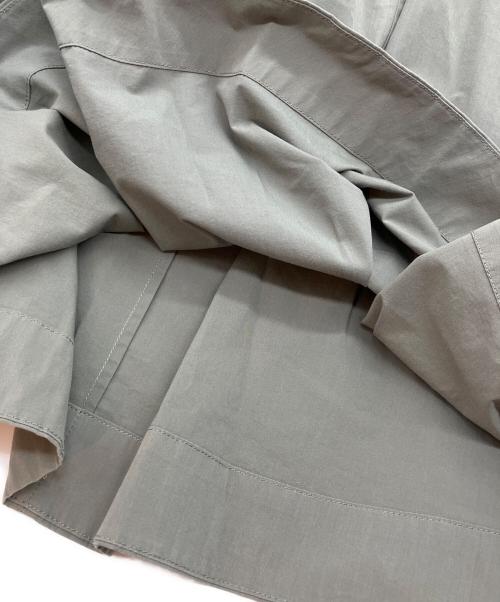 CO（コー）CO (コー) ドローストリングシャツワンピース グレー サイズ:XSの古着・服飾アイテム