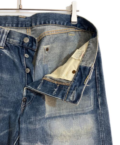 LEVI'S VINTAGE CLOTHING（リーバイス ビンテージ クロージング）LEVI'S VINTAGE CLOTHING (リーバイス ビンテージ クロージング) 37年501XX復刻リペア加工デニムパンツ ブルー サイズ:W36×L36の古着・服飾アイテム