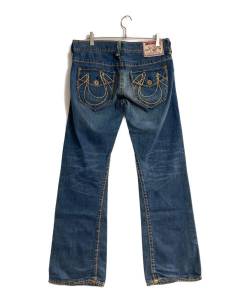 TRUE RELIGION（トゥルー レリジョン）TRUE RELIGION (トゥルー レリジョン) BILLY GIANT BIG Tデニムパンツ インディゴ サイズ:W34の古着・服飾アイテム
