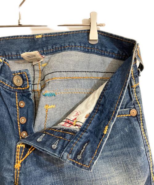TRUE RELIGION（トゥルー レリジョン）TRUE RELIGION (トゥルー レリジョン) BILLY GIANT BIG Tデニムパンツ インディゴ サイズ:W34の古着・服飾アイテム