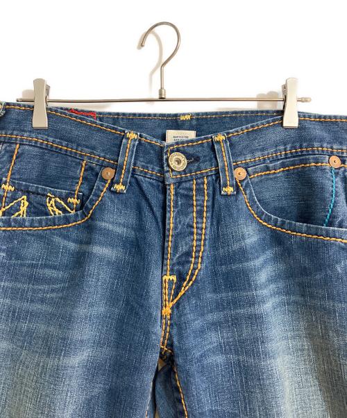 TRUE RELIGION（トゥルー レリジョン）TRUE RELIGION (トゥルー レリジョン) BILLY GIANT BIG Tデニムパンツ インディゴ サイズ:W34の古着・服飾アイテム